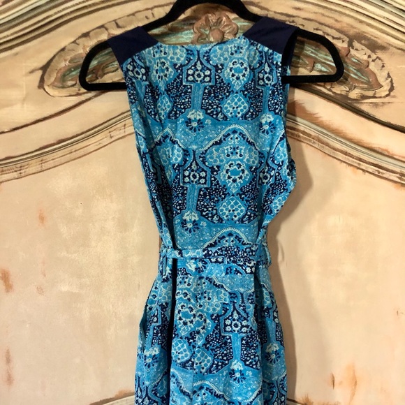 Blue Paisley Jumpsuit Jumper from Anthropologie. Dil brand. XS. Belted. - Picture 10 of 16